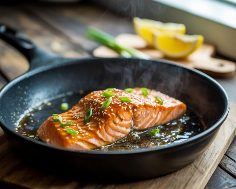 How To Make Honey Garlic Salmon In One Skillet